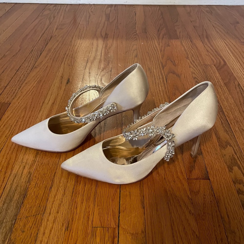 Badgley Mischka Brystol Mary Jane - Scarpe Donna Con Fodera In Pelle, Colore Foglia Di Tè Scuro, Taglia 39 EU - 2
